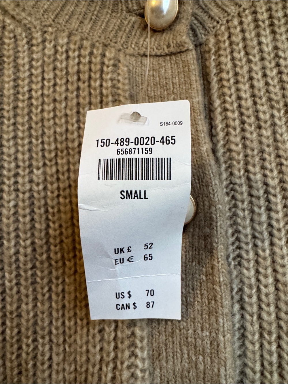 NWT! Abercrombie & Fitch Cardigan Size Small - Picture 3 of 4